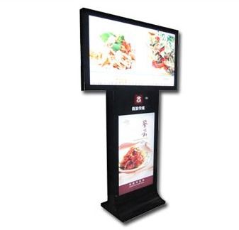 双屏广告机与普通广告机的差异化解析 不只是多一块屏那么简单